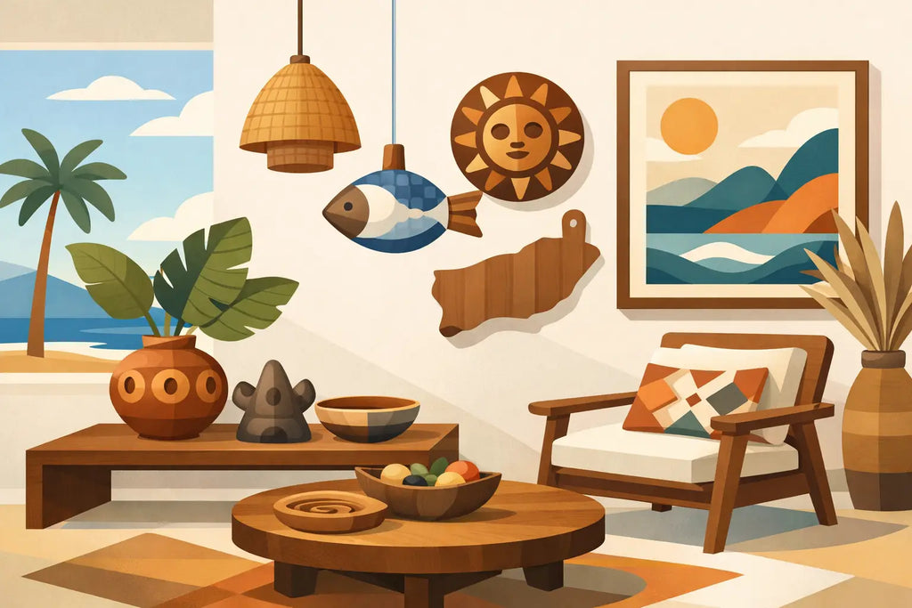 Arte funcional puertorriqueño para el hogar