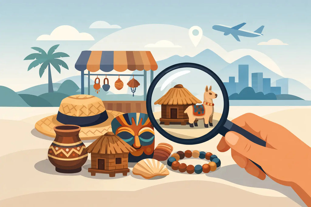 Cómo identificar souvenirs hechos localmente
