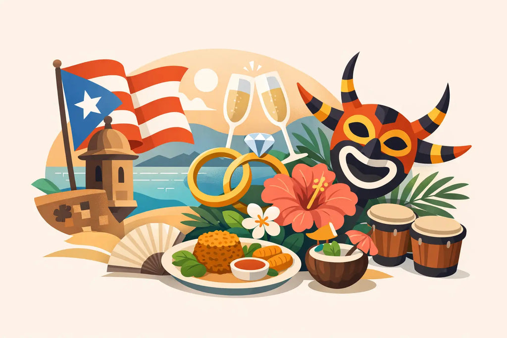 Detalles para bodas boricuas con identidad