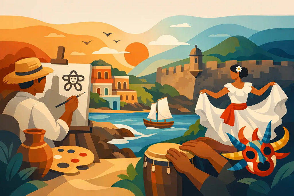 Arte puertorriqueño que sí cuenta una historia