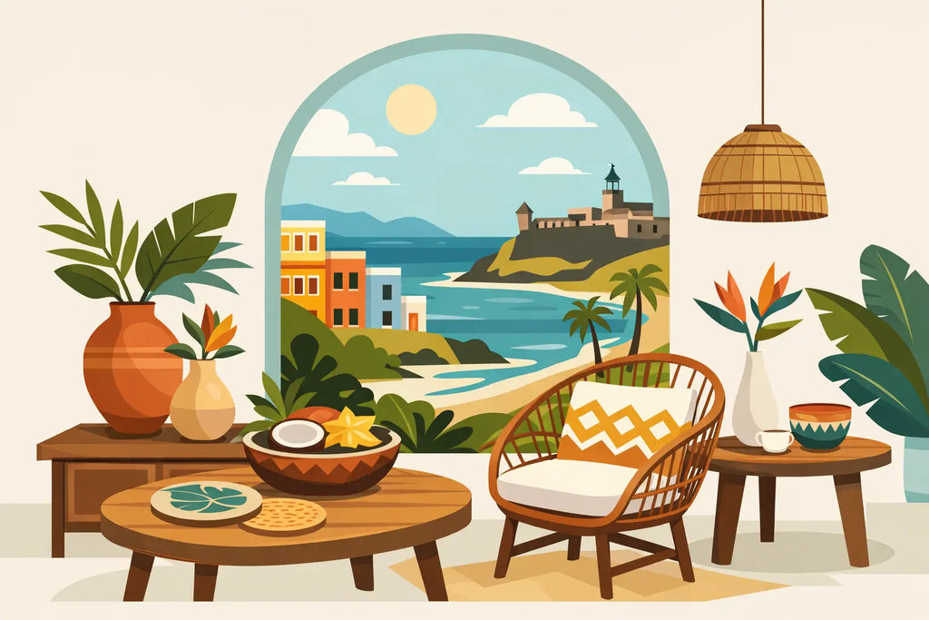 Guía de decoración inspirada en Puerto Rico