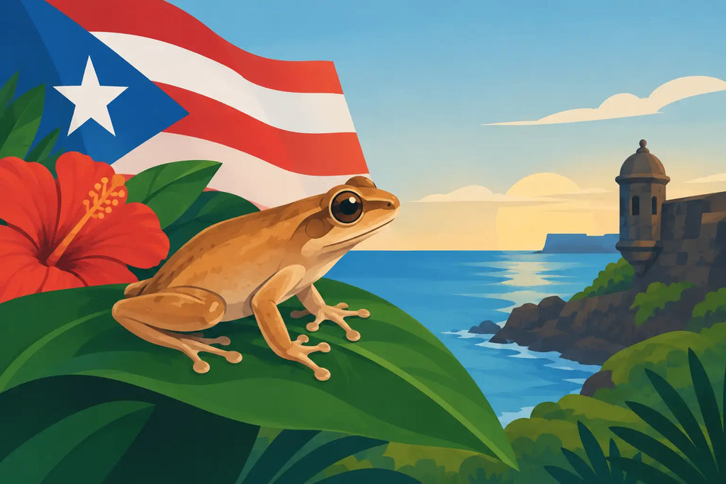 Qué simboliza el coquí boricua en Puerto Rico