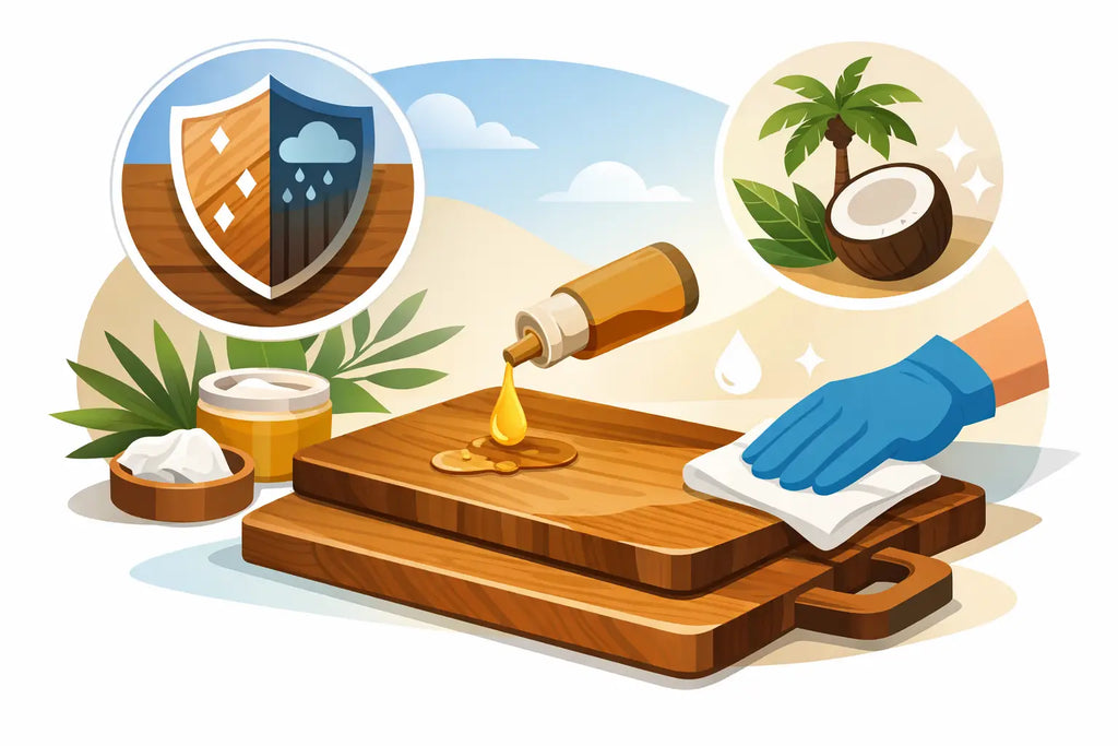 Cómo conservar tablas de madera tropical