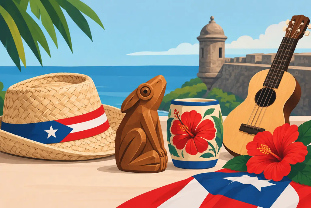 Qué hace auténtico un souvenir cultural boricua