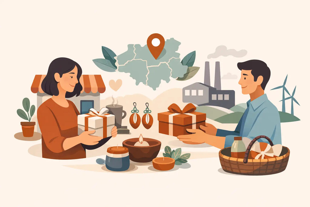 Por qué comprar regalos hechos localmente