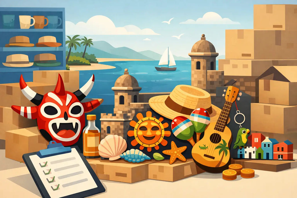 Souvenirs al por mayor Puerto Rico: qué vender