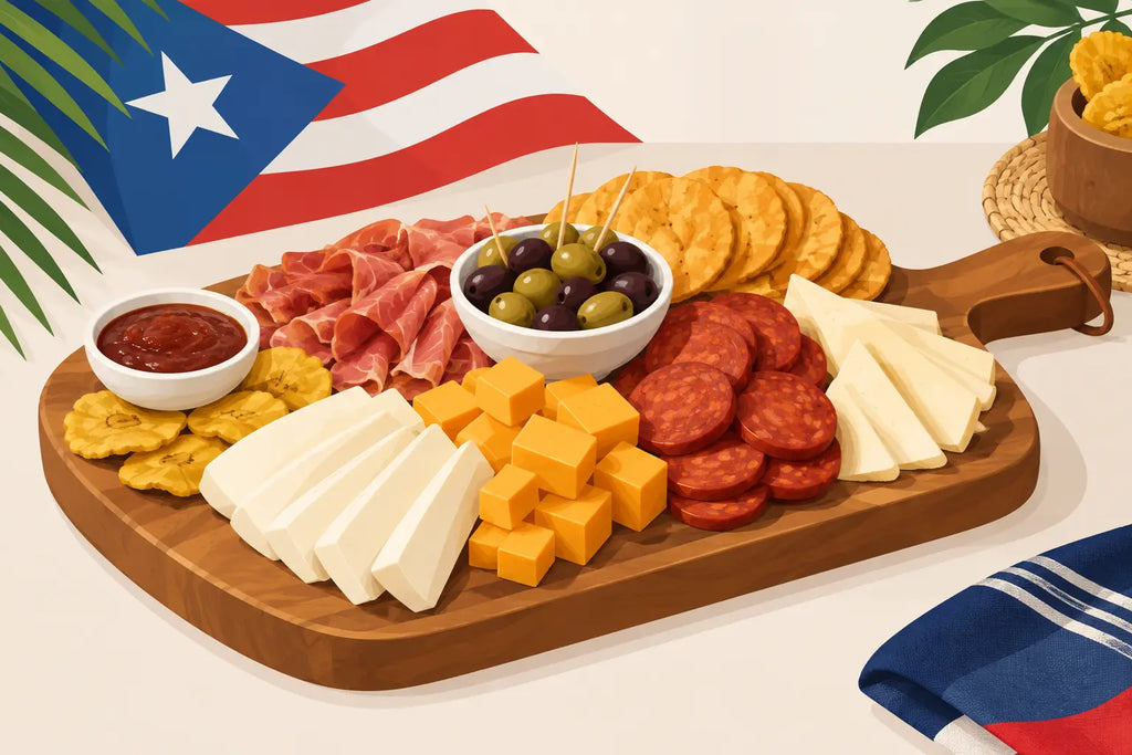 Mejores tablas boricuas para queso y picadera